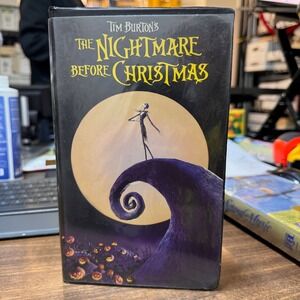Tim Burtons The Nightmare Before Christmas VHS Movie